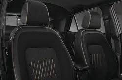 Hyundai Venue Knight Edition Exclusive Black Seat Upholstery