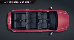 Isuzu V-Cross Interior Layout