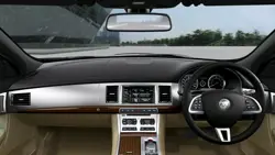 Jaguar XF Luxury Dashboard