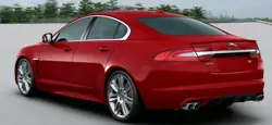 Jaguar XFR Rear 3-Quarter
