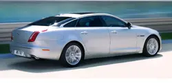 Jaguar XJ Rear 3-Quarter