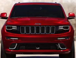 Jeep Grand Cherokee SRT Front View