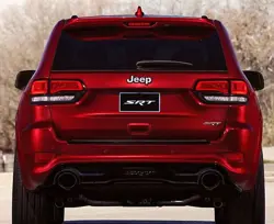 Jeep Grand Cherokee SRT Rear View
