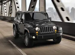 Jeep Wrangler Unlimited Front View