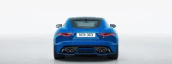 Jaguar F-Type Coupe R-Dynamic Rear View