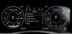 Jaguar XE Instrument Cluster