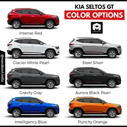 Kia Seltos GT Colour Options