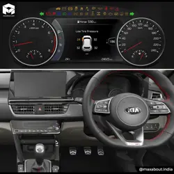 Kia Seltos Instrument Cluster & Dashboard