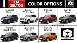 Kia Seltos Colour Options