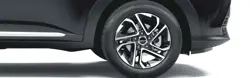 Kia Carens X-Line Dual Tone Crystal Cut Alloy Wheels