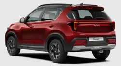 Kia Sonet Rear 3-Quarter View