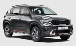 Kia Sonet Aurochs Edition Front 3-Quarter View