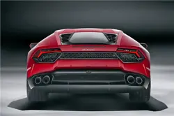 Lamborghini Huracan LP580-2 Rear View