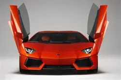 Lamborghini Aventador Front View