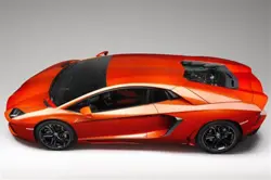 Lamborghini Aventador Side View