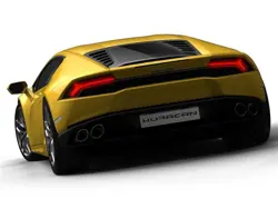 Lamborghini Huracan Rear 3-Quarter