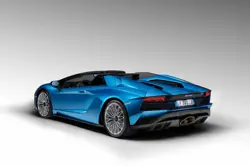 Lamborghini Aventador S Roadster Rear View