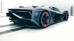 Lamborghini Terzo Millennio Rear View