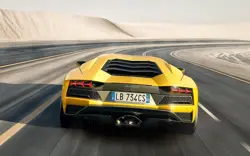 Lamborghini Aventador S Rear View
