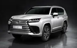 Lexus LX500d Front 3-Quarter View