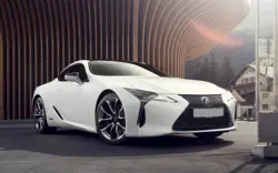 Lexus LC 500h Front 3-Quarter View