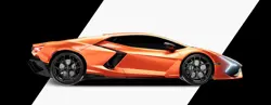 Lamborghini Revuelto Side View