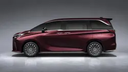 Lexus LM 350h Side View