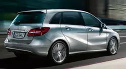 Mercedes B-Class Rear 3-Quarter