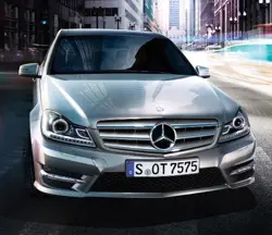 Mercedes C-Class Front View