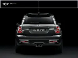 Mini Cooper S Rear View