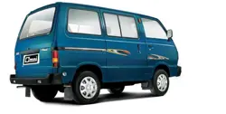 Maruti Omni 5-seater Rear 3 Quarter View