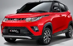Mahindra KUV100 NXT Front 3-Quarter