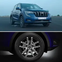 Mahindra XUV700 Front 3-Quarter View