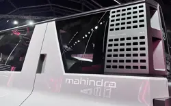 Mahindra Thar EV Closeup Shot