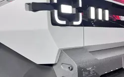 Mahindra Thar EV Headlight Closeup Shot