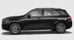 Mercedes GLE LWB 450 4MATIC Side View