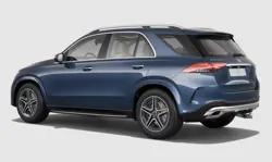 Mercedes GLE LWB 450d 4MATIC Rear 3-Quarter View