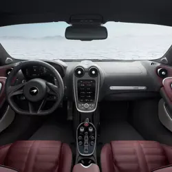 McLaren GTS Dashboard