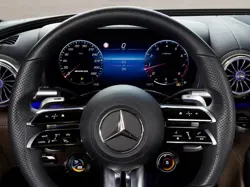 Mercedes AMG SL 55 4Matic Plus Roadster Driver Display