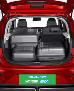 MG ZS EV Boot Space