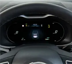 MG ZS EV Full Digital Cluster