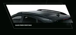 MG Astor Blackstorm Black Finish Roof Rails