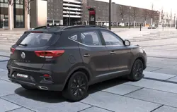 MG Astor Blackstorm Rear 3-Quarter View