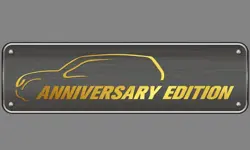 Nissan Terrano Anniversary Edition Badge