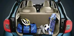 New Nissan Micra Luggage Room
