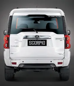 New Mahindra Scorpio Rear View