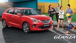 New Toyota Glanza Front View