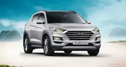 New Hyundai Tucson BS6 Front 3-Quarter View