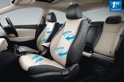 New Hyundai Verna BS6 Front Ventilated Seats
