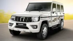 New Mahindra Bolero Front 3-Quarter View